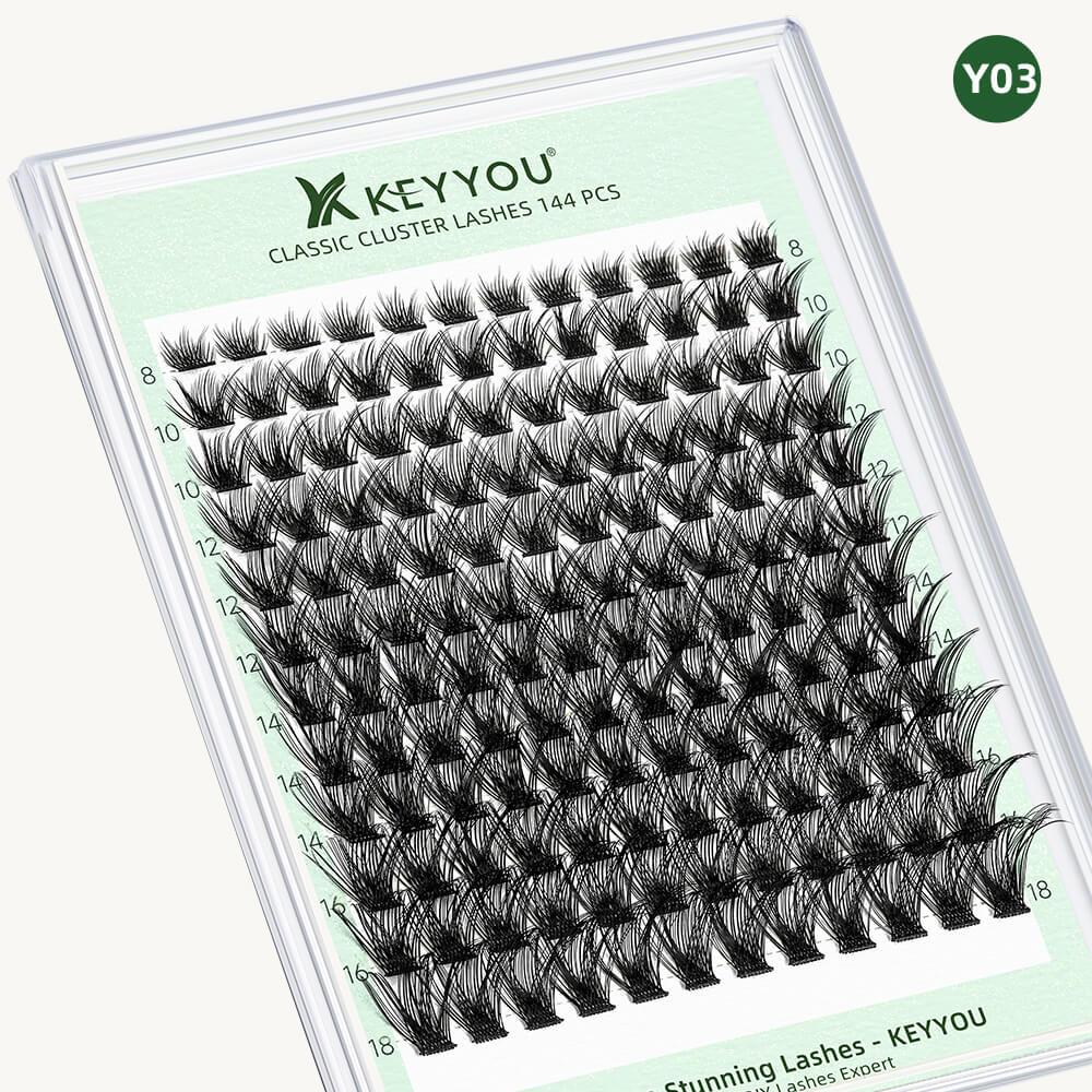 Youkey 　未使用✨23SS GRACE CLASS Amazon.com: DIY Lash Extension Kit KEYYOU 144pcs Lash