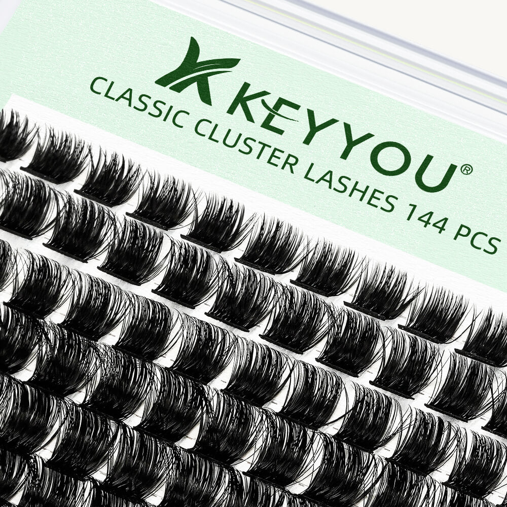 KeyyouLash - Cluster Lashes Y04, diy lash extensions, volume lashes