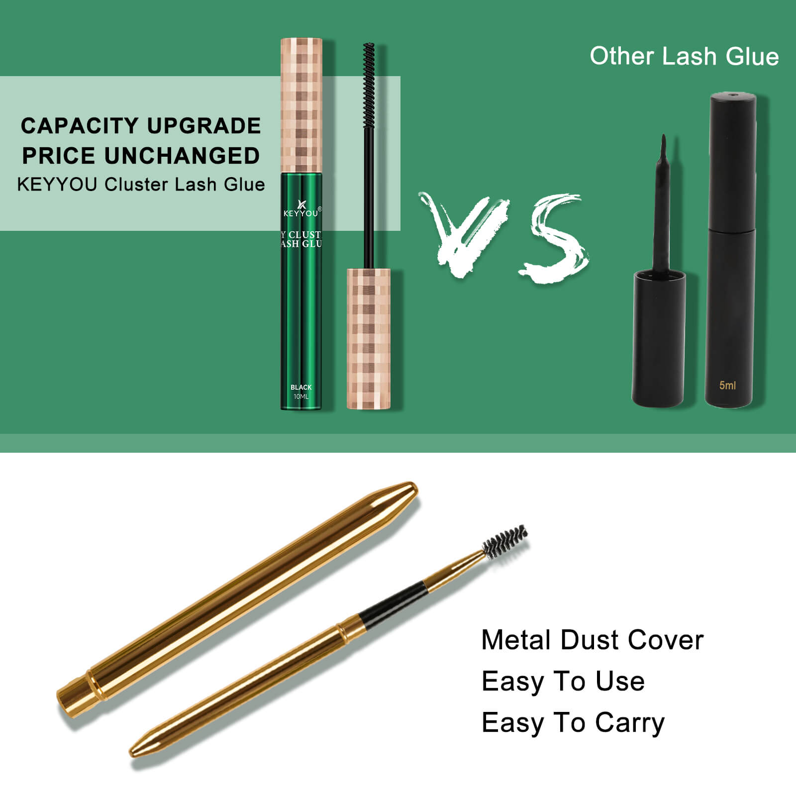 KeyyouLash - Cluster Lash Glue 10ml,