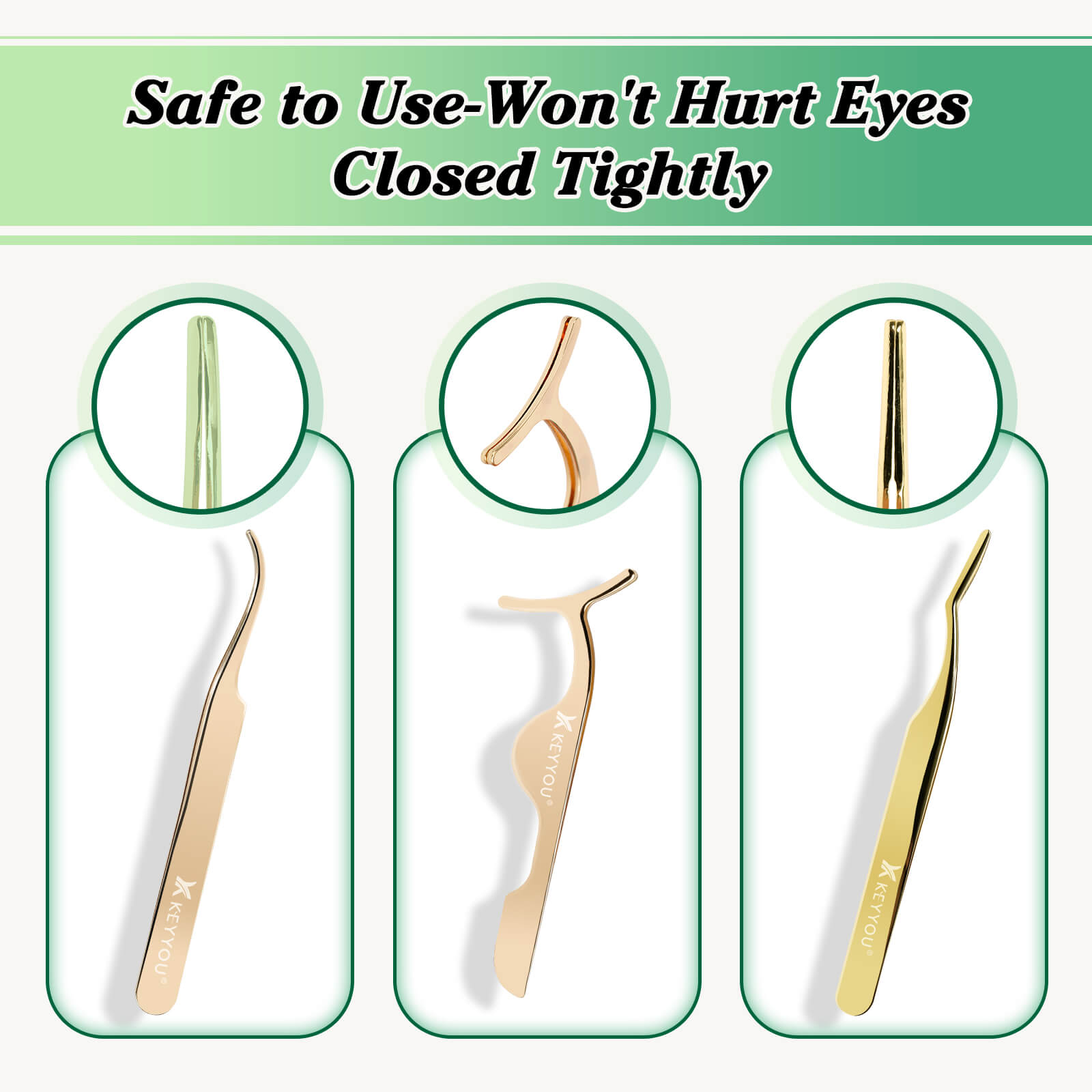 KeyyouLash - Lash Applicator Trio,