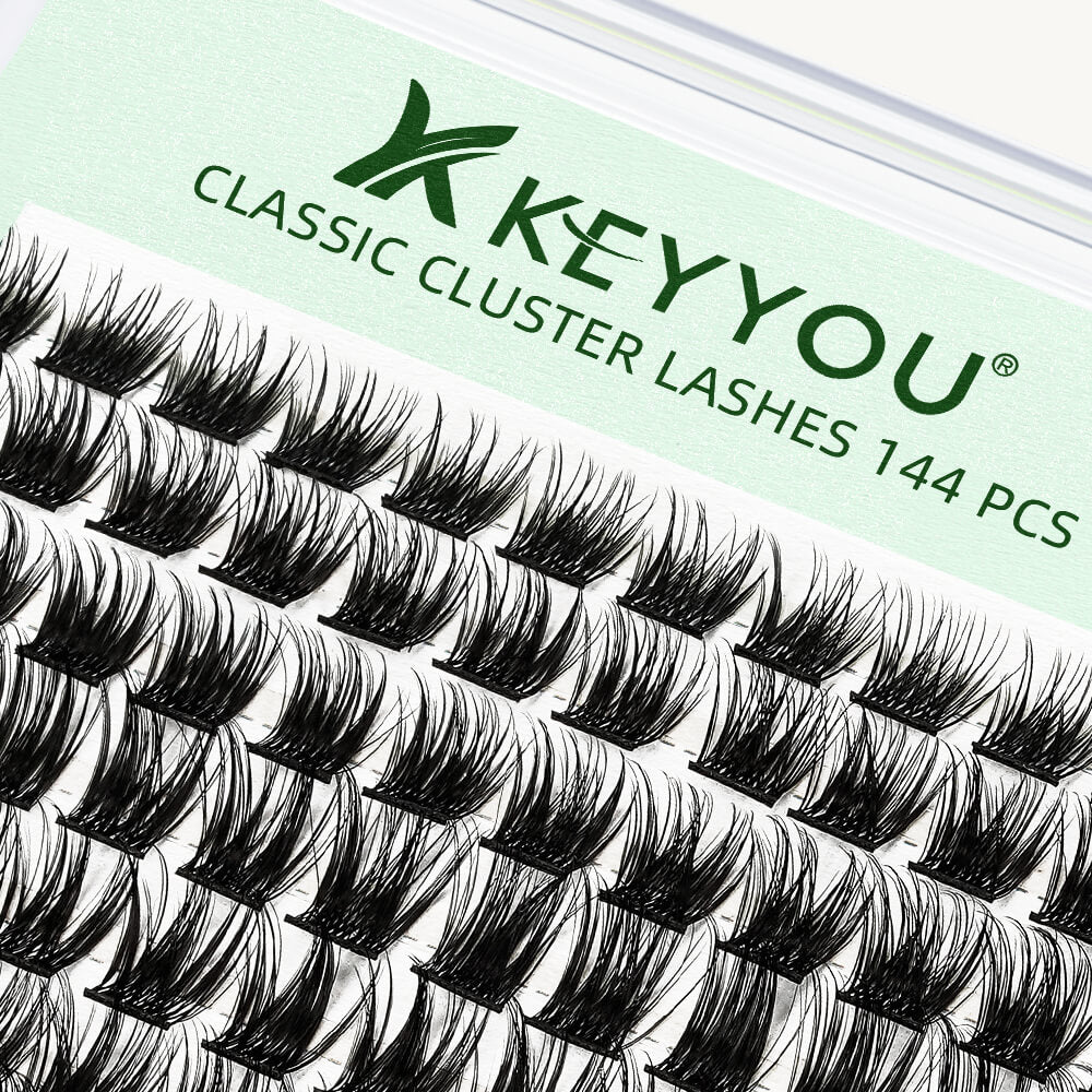 KeyyouLash - Cluster Lashes Y06, diy lash extensions, volume lashes