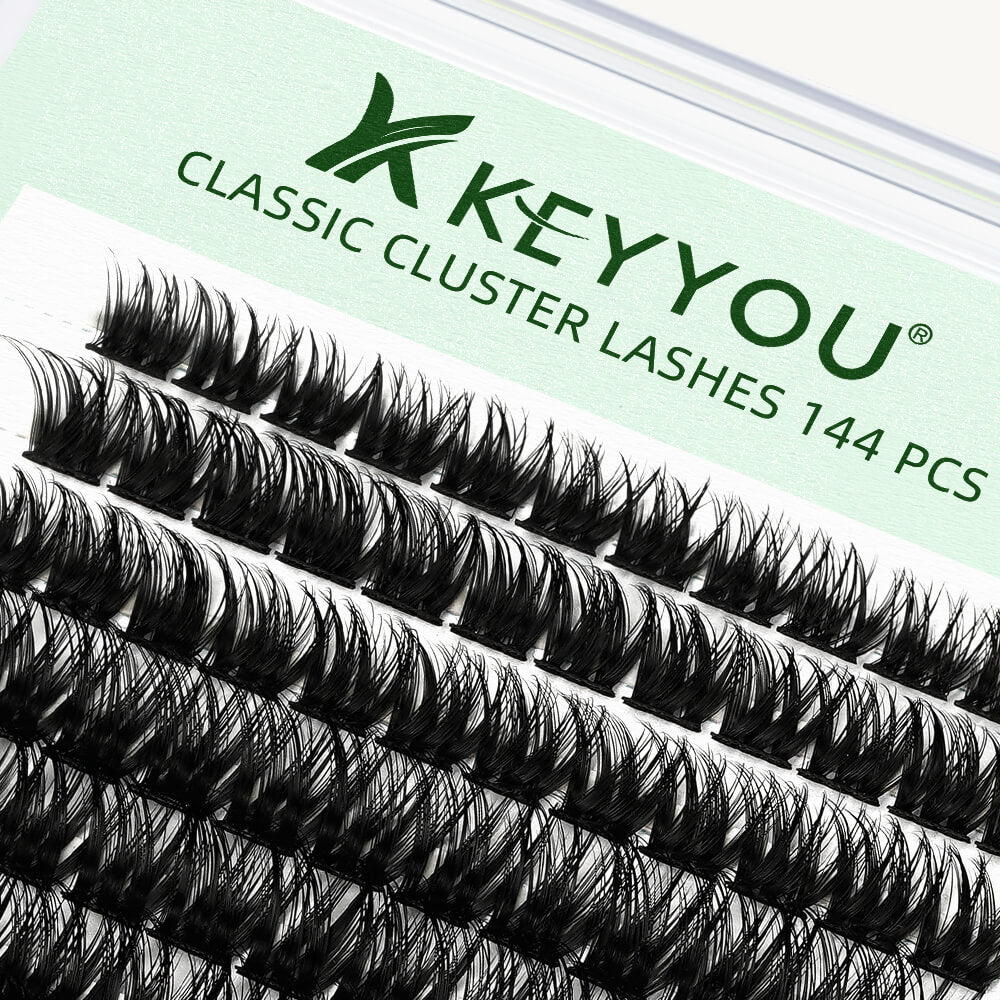 KeyyouLash - Cluster Lashes Y07, diy lash extensions, volume lashes