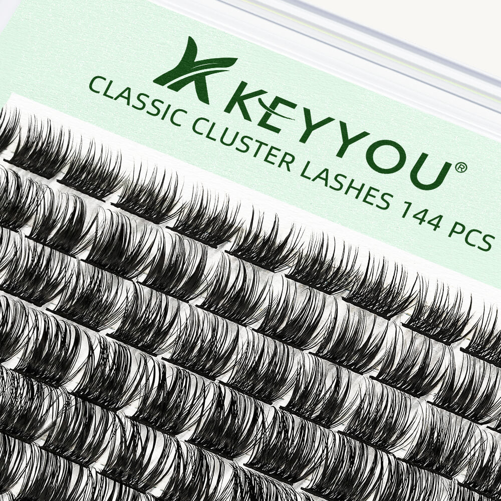 KeyyouLash - Cluster Lashes Y12, diy lash extensions, volume lashes