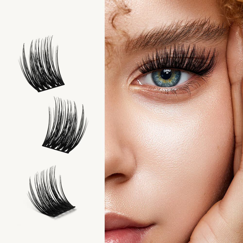 KeyyouLash - Cluster Lashes Y12, diy lash extensions, volume lashes