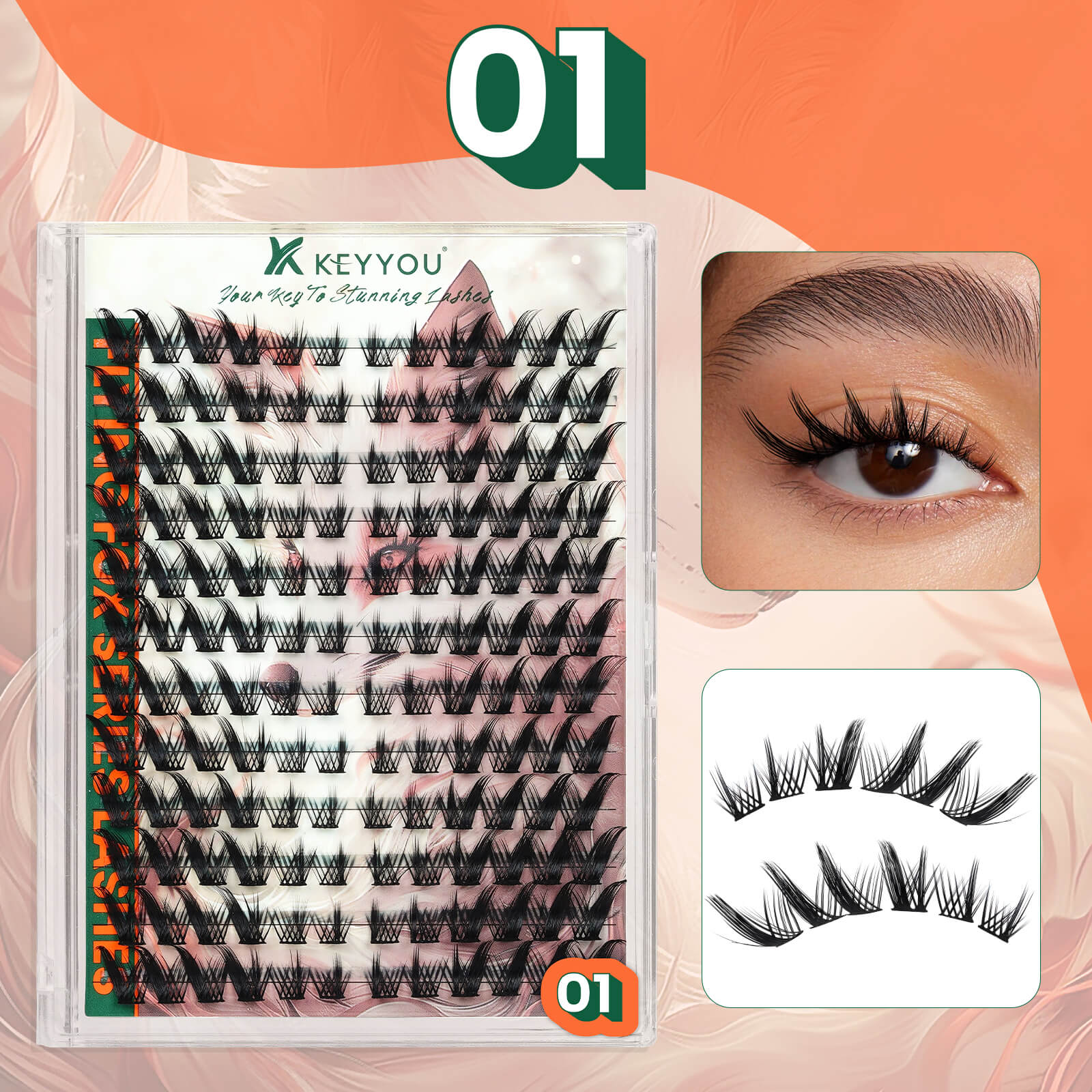 Flying Fox Lash Cluster Kit