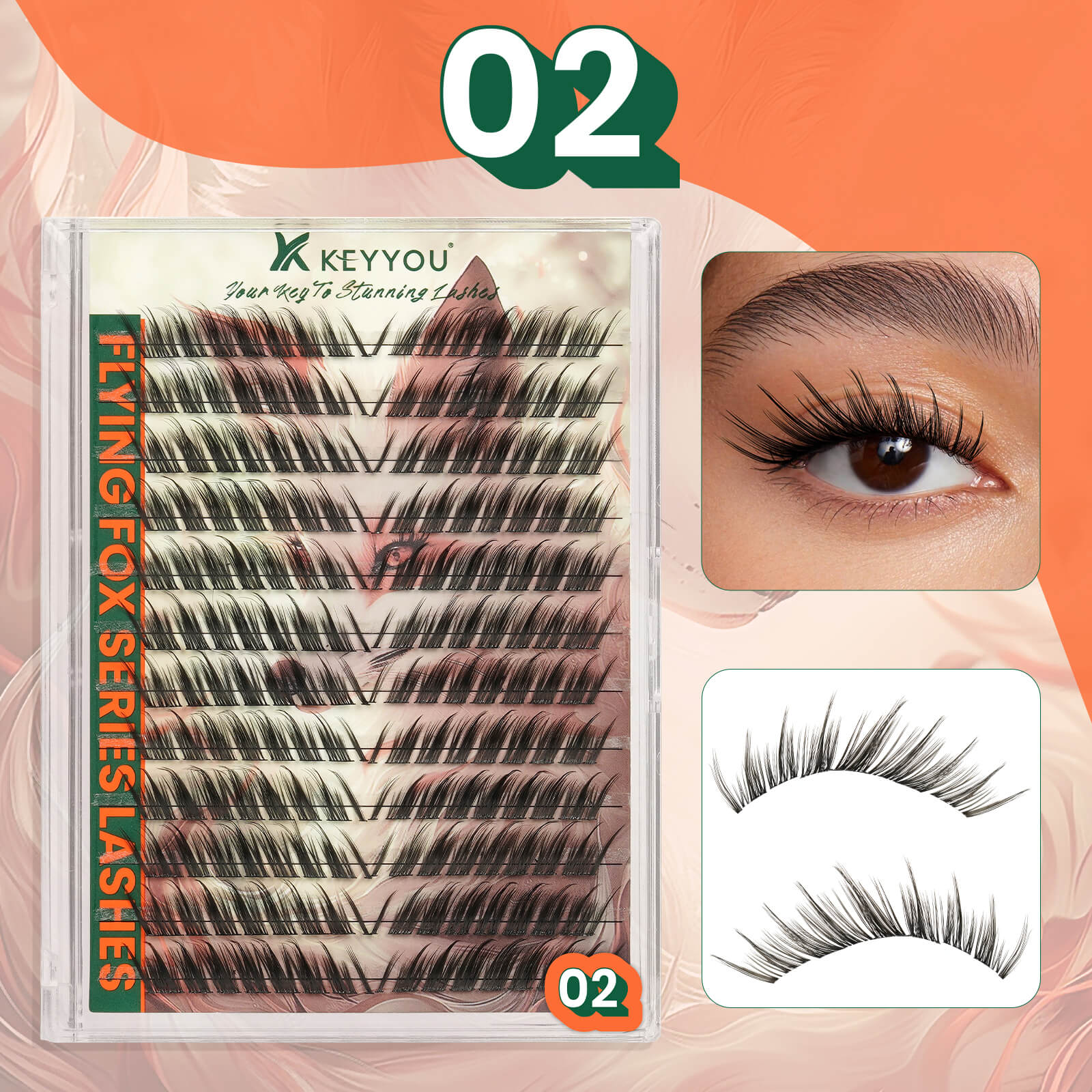 Flying Fox Lash Cluster Kit